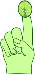Green Fingerprint logo