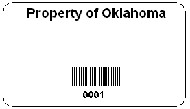 Inventory Label - Example Inventory Label - Example