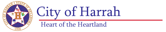 City of Harrah Logo