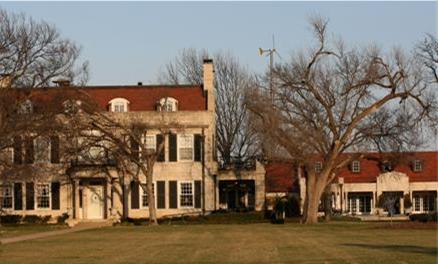 Wind turbine overlooking governor's mansion. Wind turbine overlooking governor's mansion.