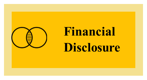 Financial Disclosure Button