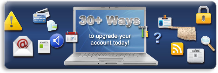 30+ ways to upgrade your account today!