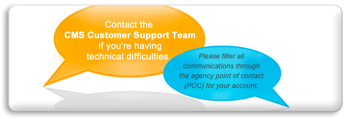 contact the customer support team banner