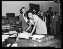 Ada Lois Sipuel Fisher - Signing the Register of Attorneys