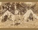 U.S.G.S. survey camp in Indian Territory