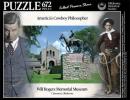 Will Rogers Memorial Museum photographic collage showing America's ''Cowboy Philosopher.'' (672 piece)