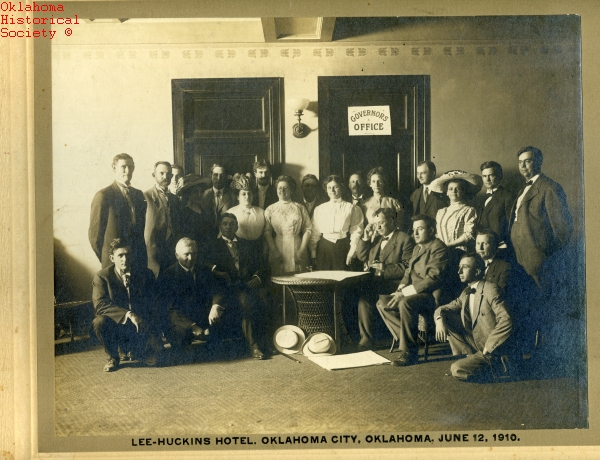Governor Haskell at The Lee Huckins Hotel