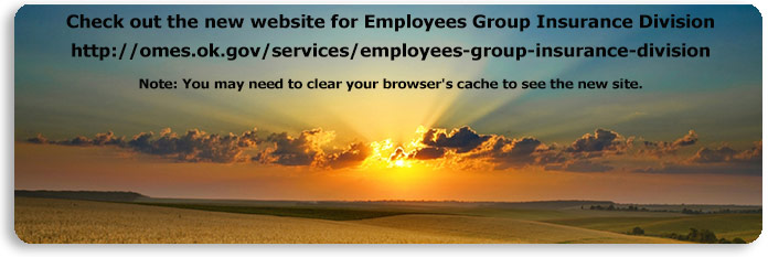 Employees Group Insurance Division has a new website at http://omes.ok.gov/services/employees-group-insurance-division